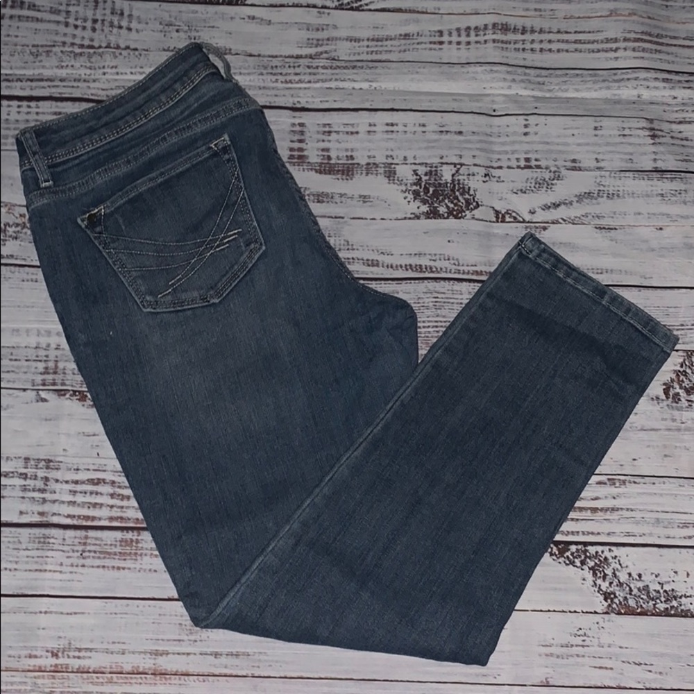 Simply Vera Wang Distressed Skinny Jeans